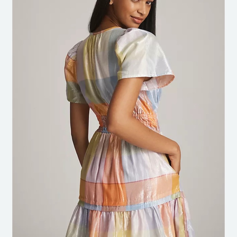 Anthropologie Multicolor Striped Dress - Picture 2 of 12
